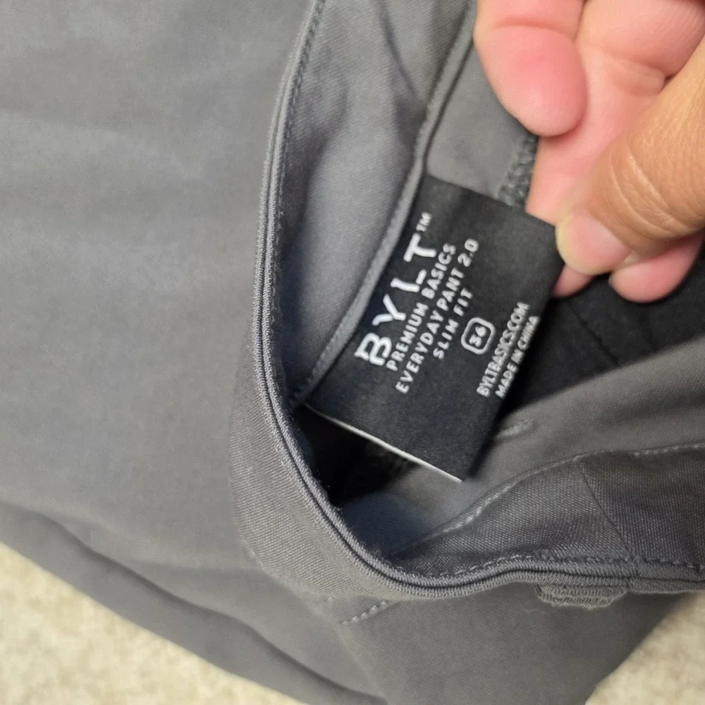 BYLT Basics pants are